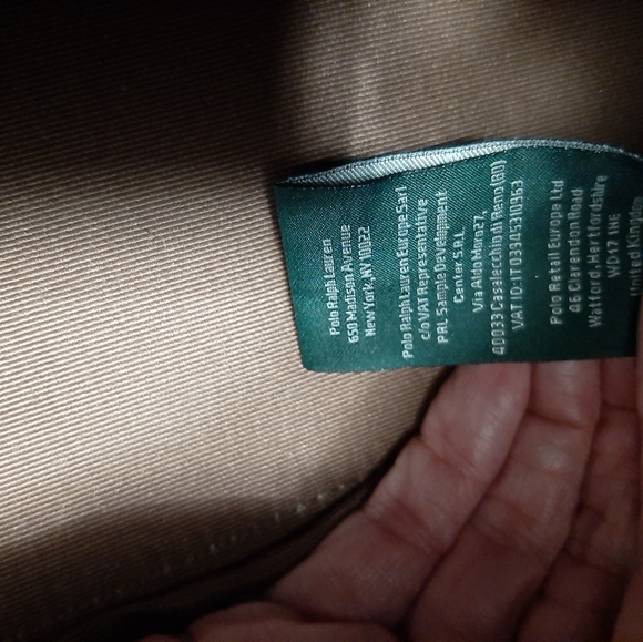 B & W Ralph Lauren Leather Classic Satchel - Picture 12 of 14